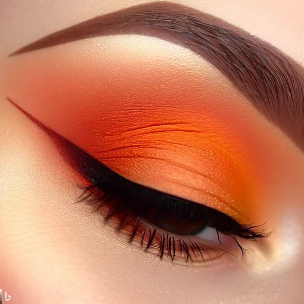 Autumn orange shade 18