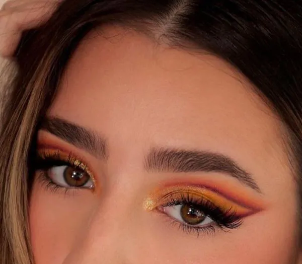 Autumn orange shade 21
