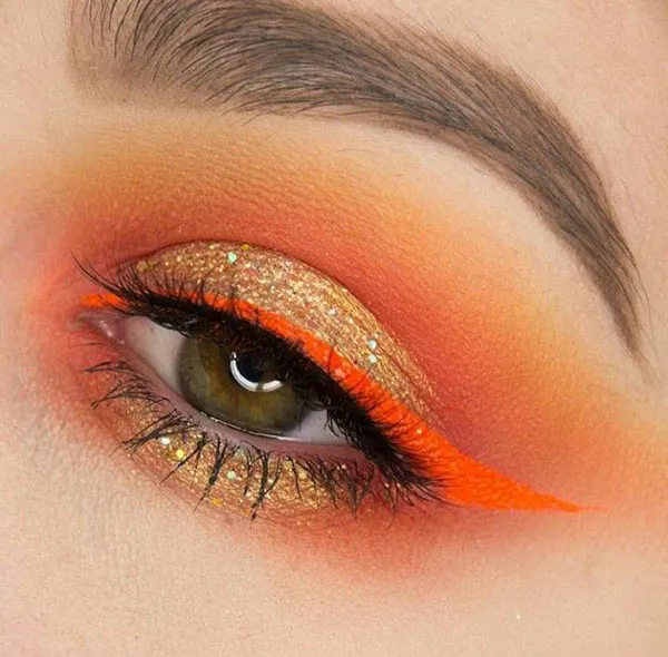 Autumn orange shade 8