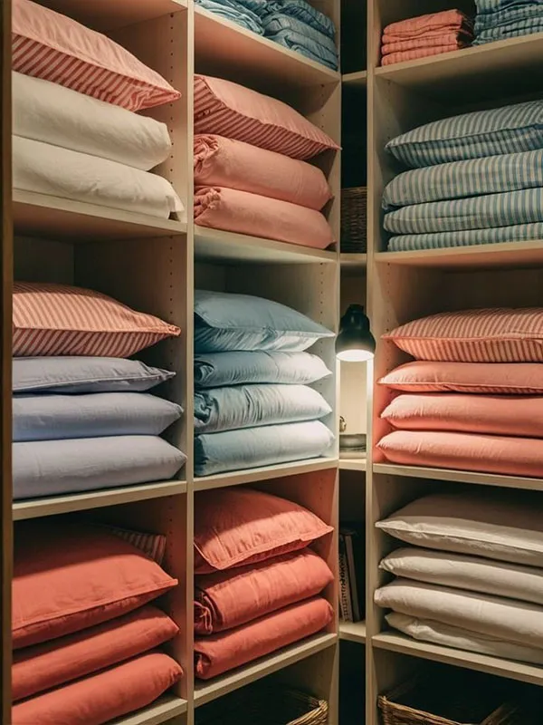 Bridal bedroom wardrobe arrangement 15