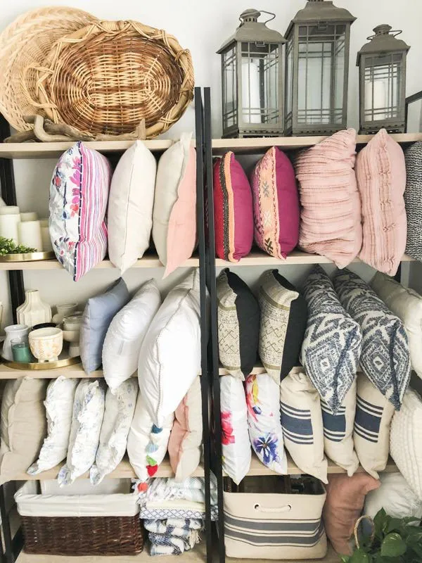 Bridal bedroom wardrobe arrangement 6