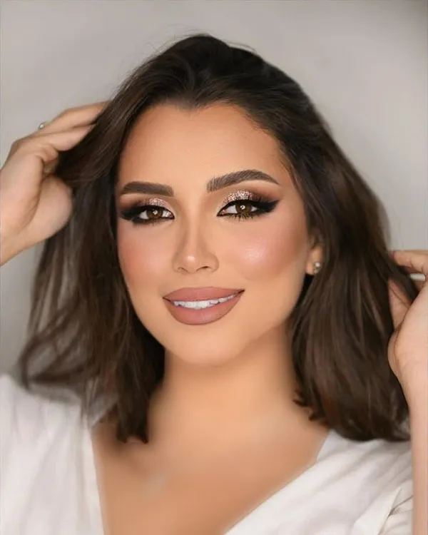 Classic makeup for girls 27