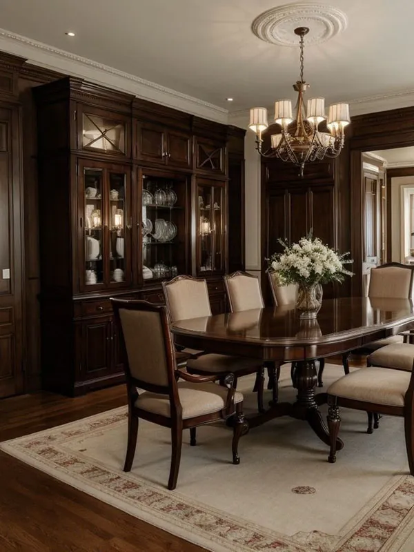 Classic style in home decoration 16