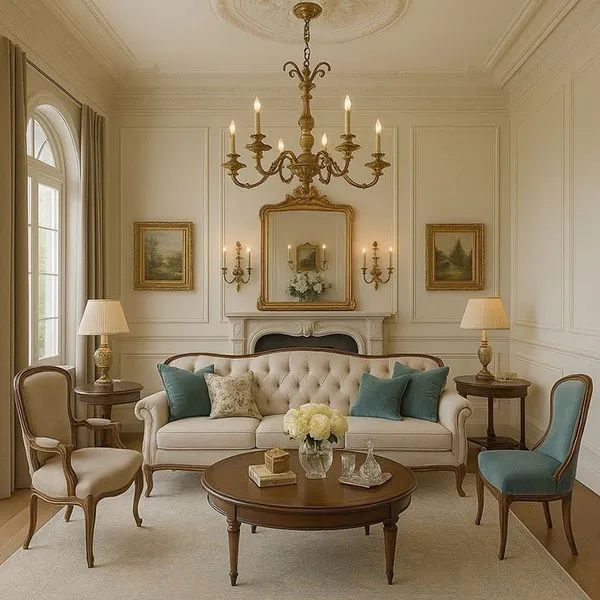 Classic style in home decoration 18