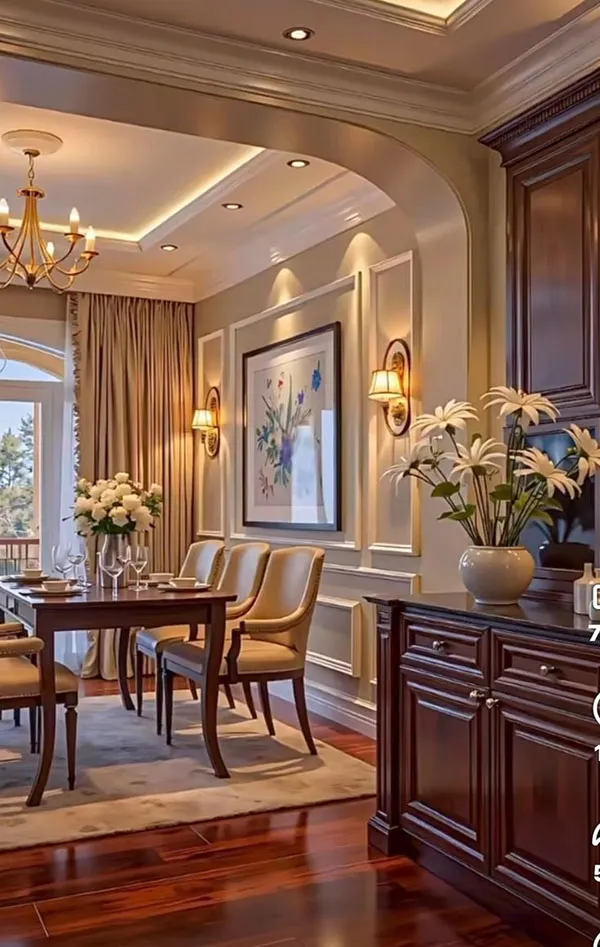 Classic style in home decoration 19