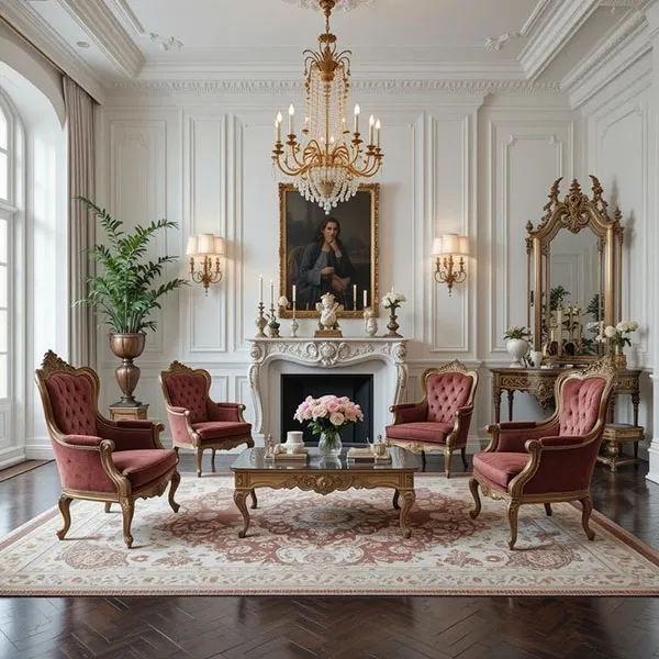 Classic style in home decoration 2