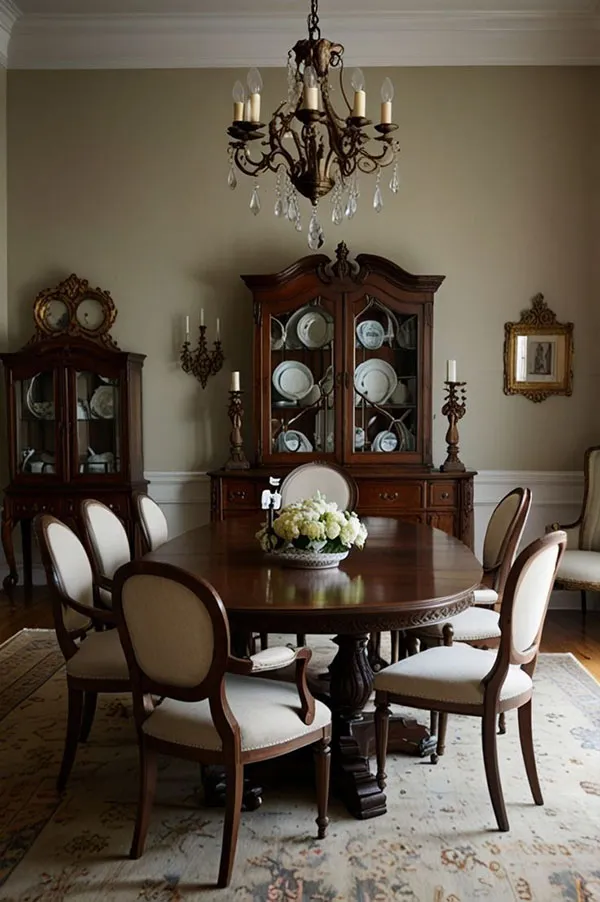 Classic style in home decoration 22