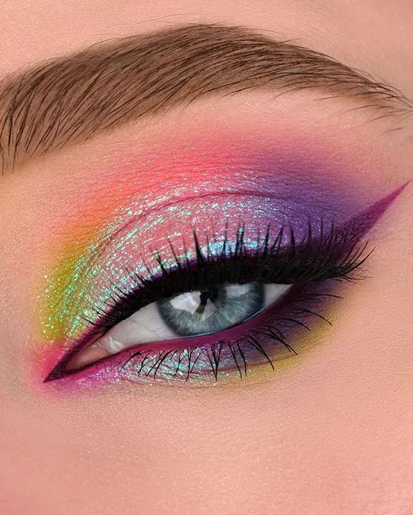 Color eye shadow model 30