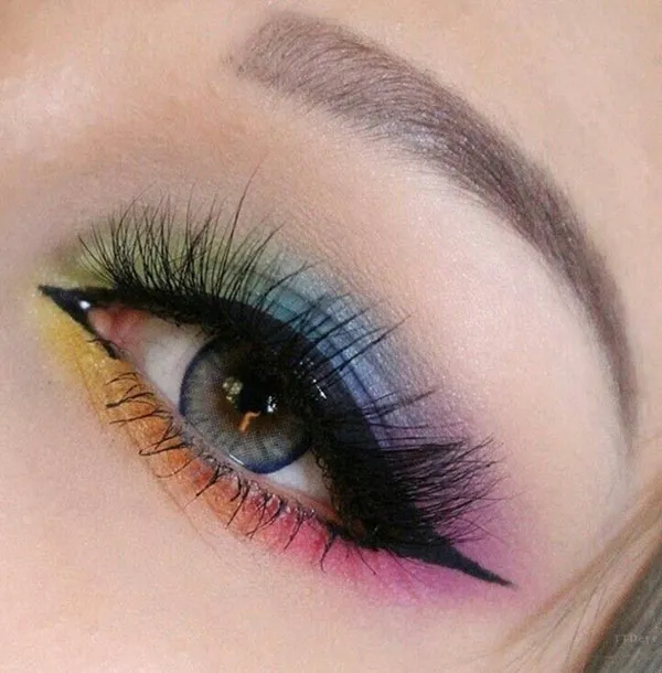Colorful fantasy eyeshadow 10