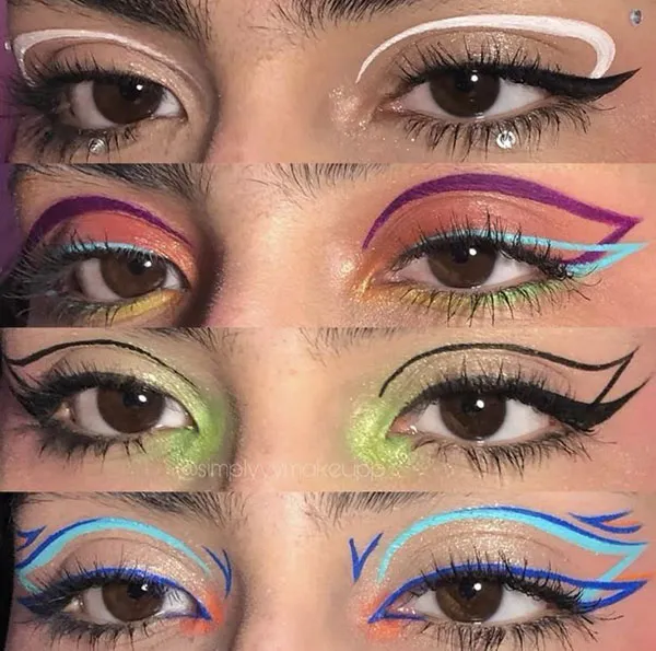 Colorful fantasy eyeshadow 3