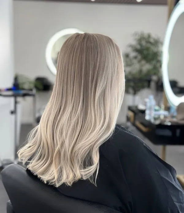 Cool beige hair color 12
