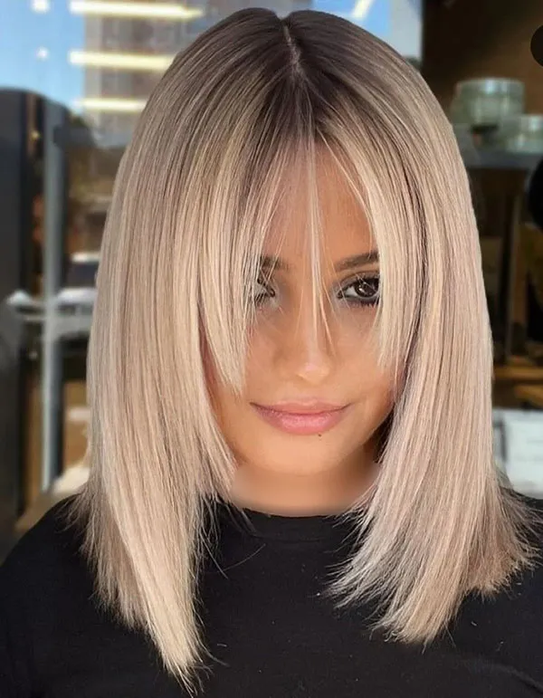 Cool beige hair color 13