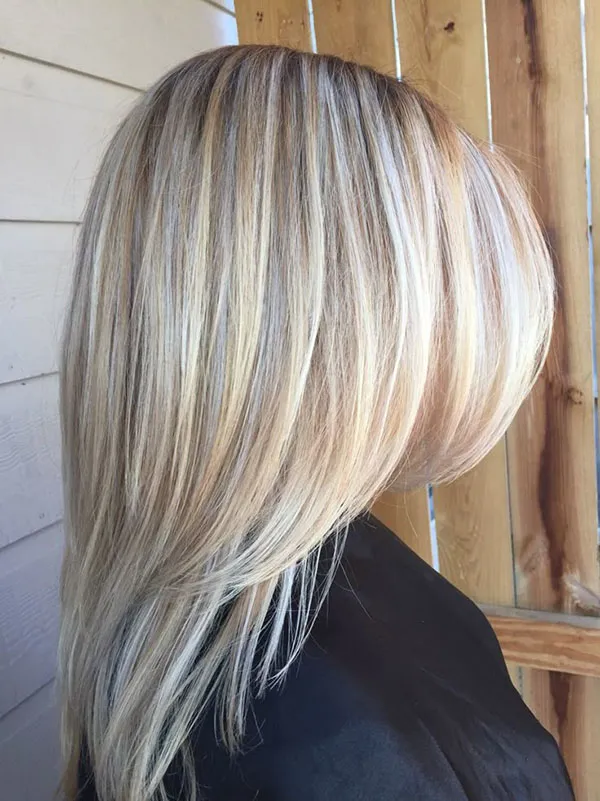 Cool beige hair color 17