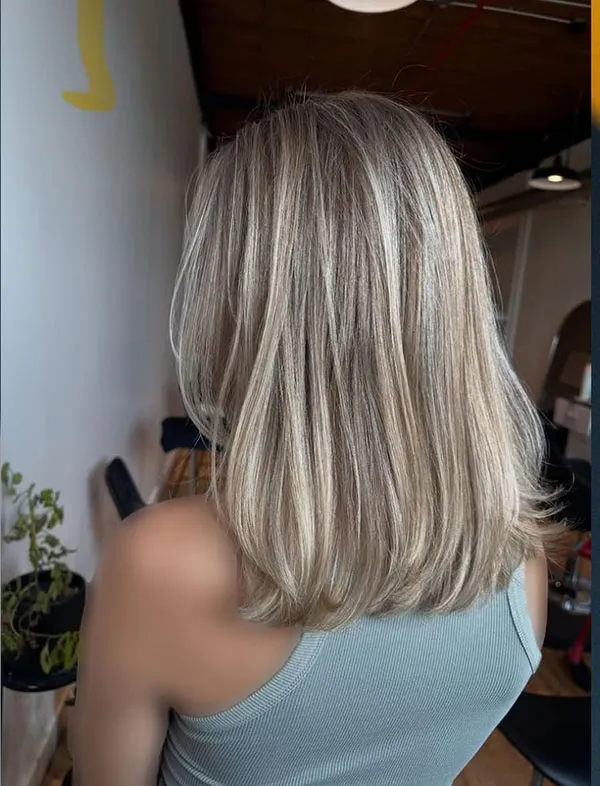 Cool beige hair color 18