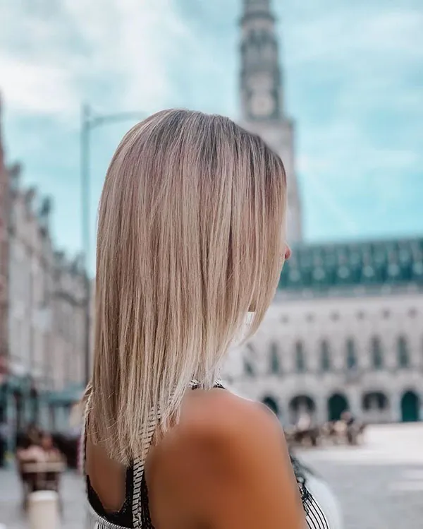 Cool beige hair color 28