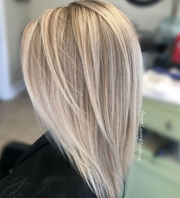 Cool beige hair color 4