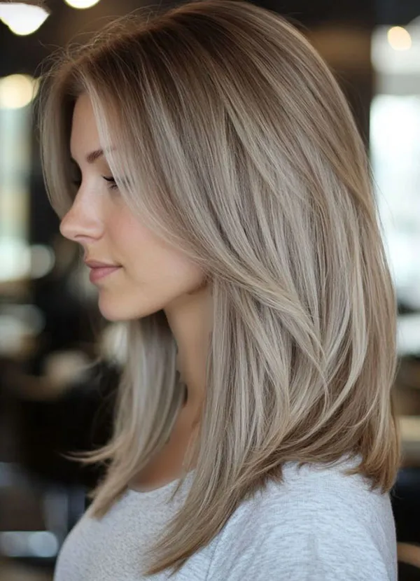 Cool beige hair color 9
