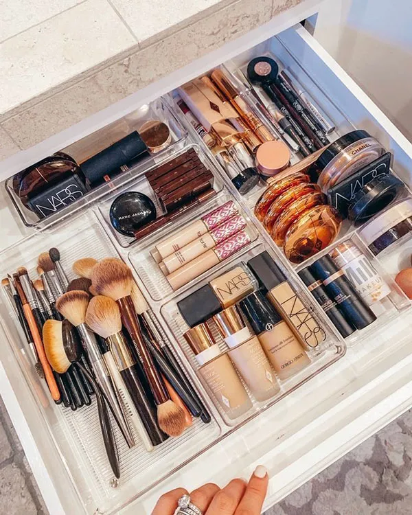 Cosmetic drawer organizer 13