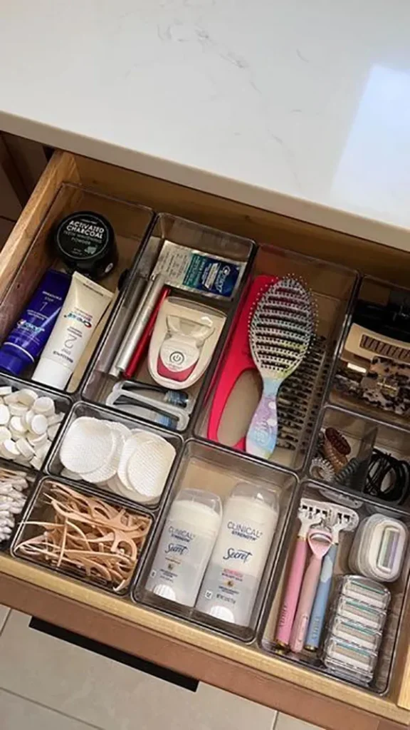 Cosmetic drawer organizer 17