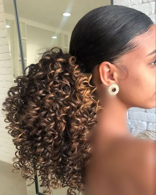 Curly hairstyle 10