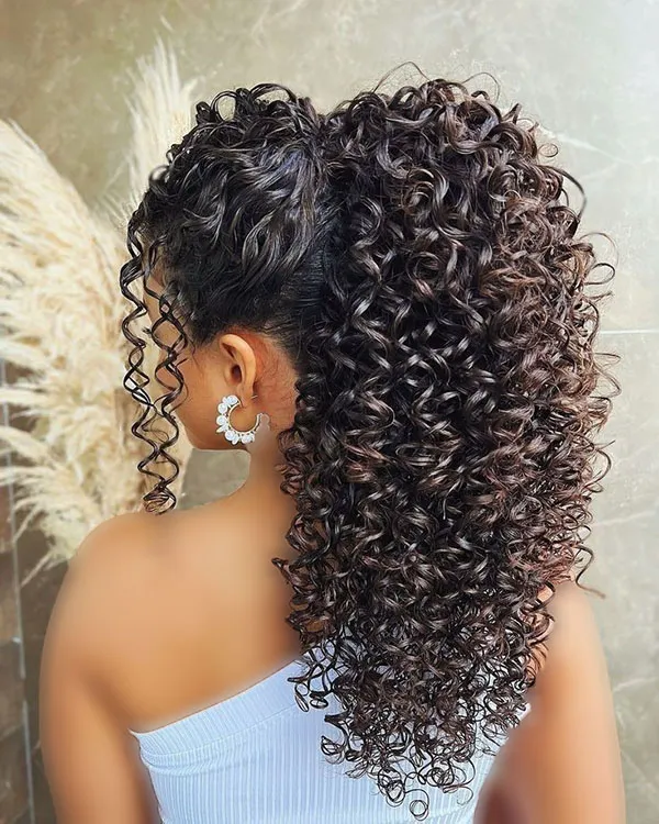 Curly hairstyle 11