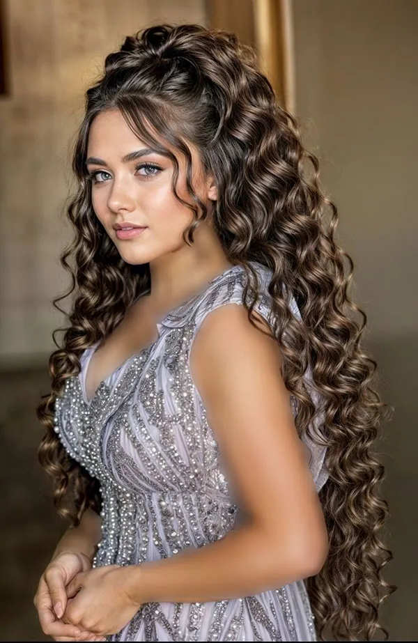 Curly hairstyle 12