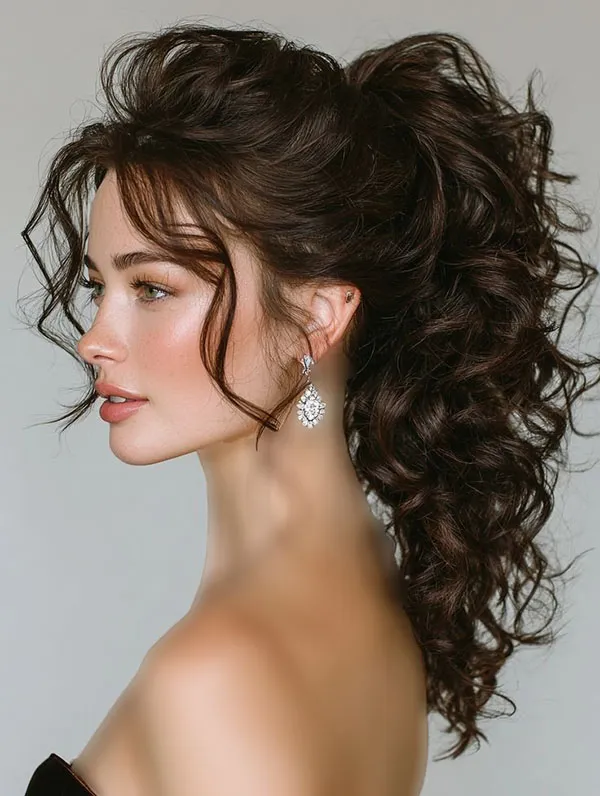 Curly hairstyle 14