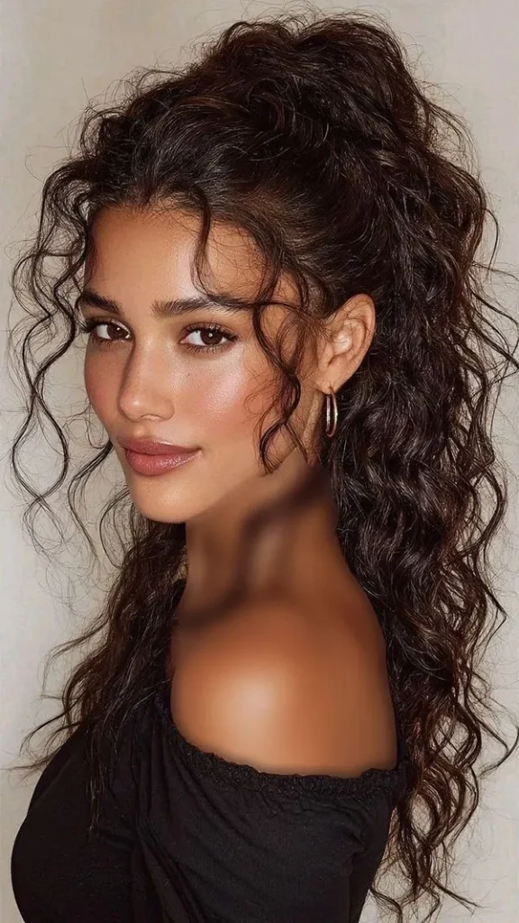 Curly hairstyle 17