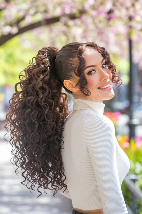 Curly hairstyle 2