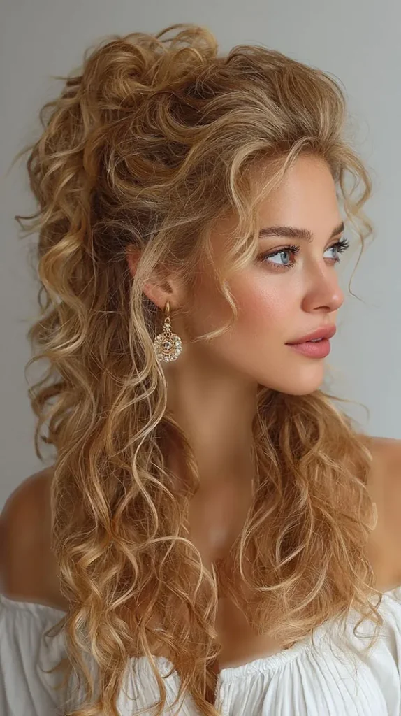 Curly hairstyle 22