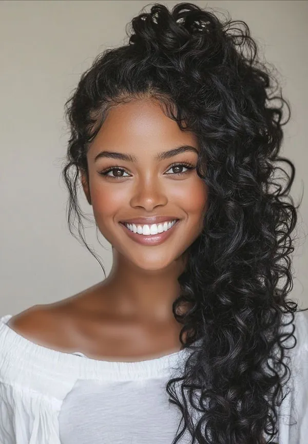Curly hairstyle 3