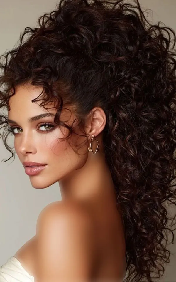 Curly hairstyle 32