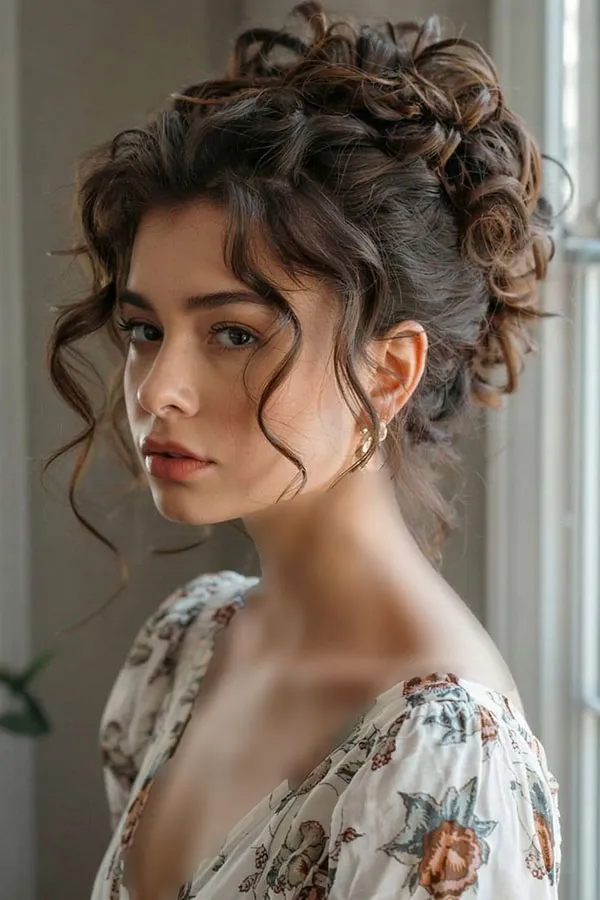 Curly hairstyle 5