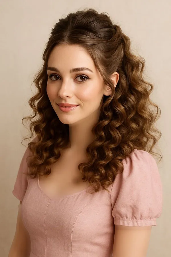 Curly hairstyle 6