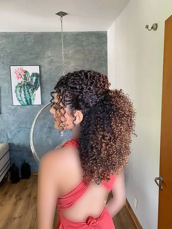 Curly hairstyle 8