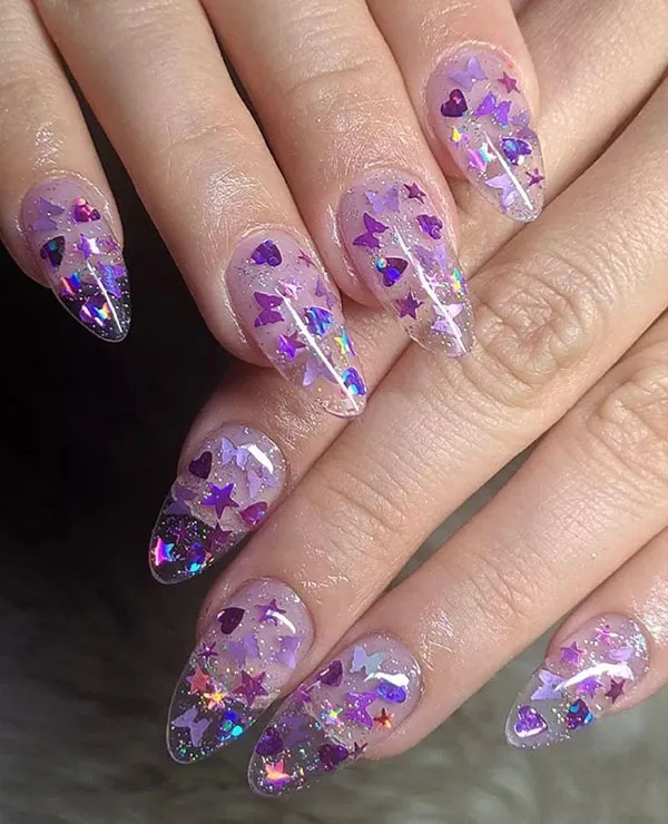 37 طرح ناخن پینترستی کیوت؛ ایدههایی که دل هر دختری رو میبره! 13 Cute Pinterest Nail Designs 11