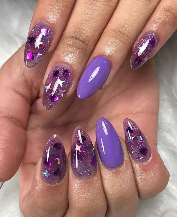 37 طرح ناخن پینترستی کیوت؛ ایدههایی که دل هر دختری رو میبره! 23 Cute Pinterest Nail Designs 18