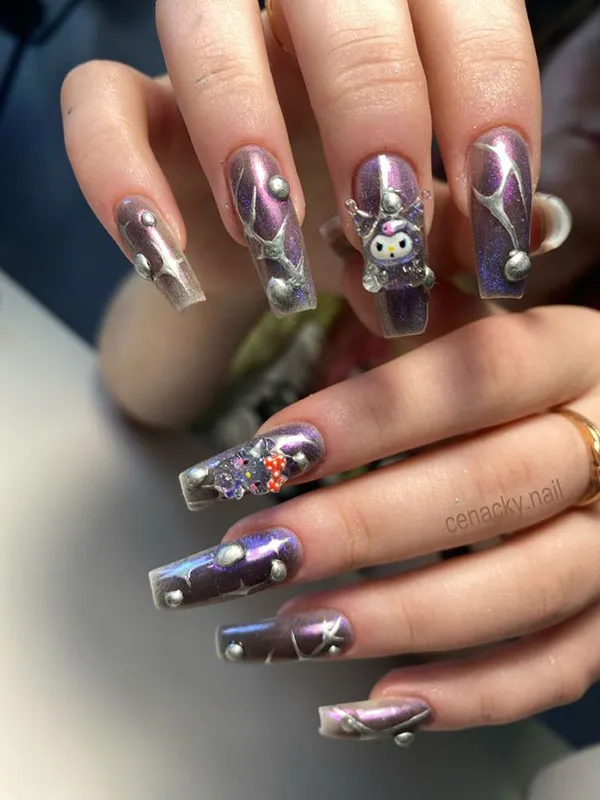 37 طرح ناخن پینترستی کیوت؛ ایدههایی که دل هر دختری رو میبره! 22 Cute Pinterest Nail Designs 19