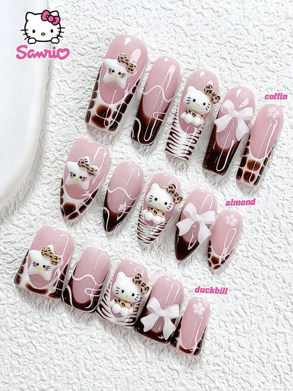 37 طرح ناخن پینترستی کیوت؛ ایدههایی که دل هر دختری رو میبره! 32 Cute Pinterest Nail Designs 27