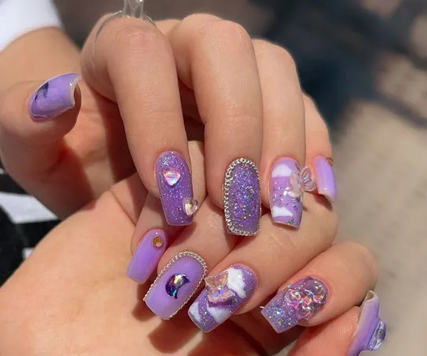 37 طرح ناخن پینترستی کیوت؛ ایدههایی که دل هر دختری رو میبره! 33 Cute Pinterest Nail Designs 29