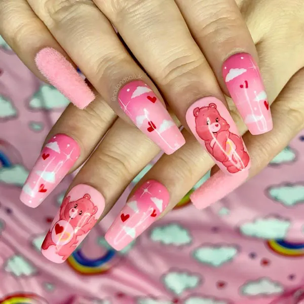 37 طرح ناخن پینترستی کیوت؛ ایدههایی که دل هر دختری رو میبره! 9 Cute Pinterest Nail Designs 8