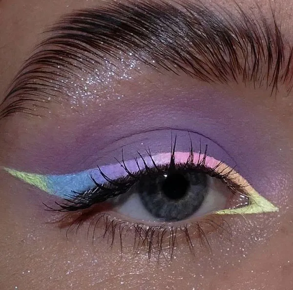 Cute fantasy girly eyeshadow 1