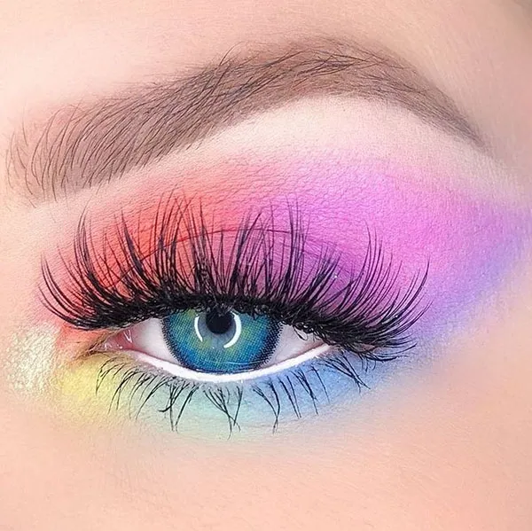 Cute fantasy girly eyeshadow 17