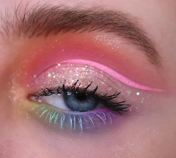 Cute fantasy girly eyeshadow 19