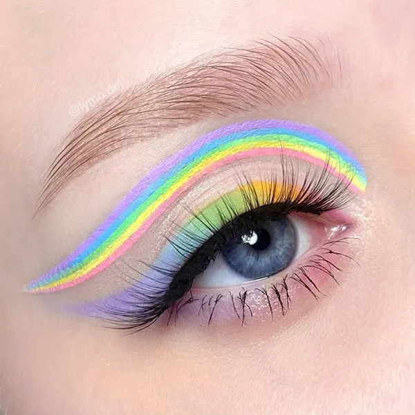 Cute fantasy girly eyeshadow 27