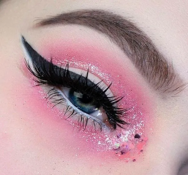 Cute fantasy girly eyeshadow 28