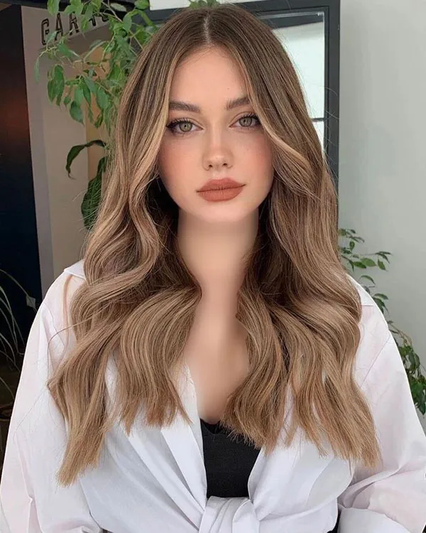 Dark golden hair color 11