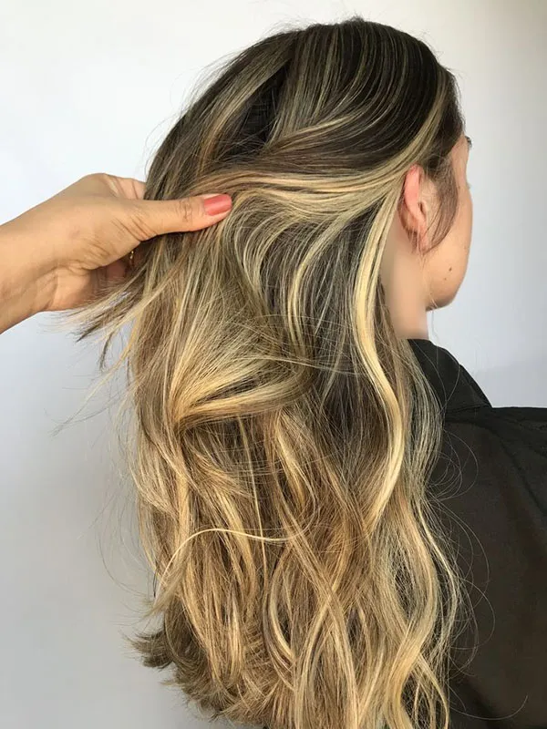 Dark golden hair color 13