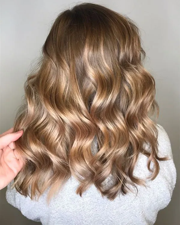 Dark golden hair color 14