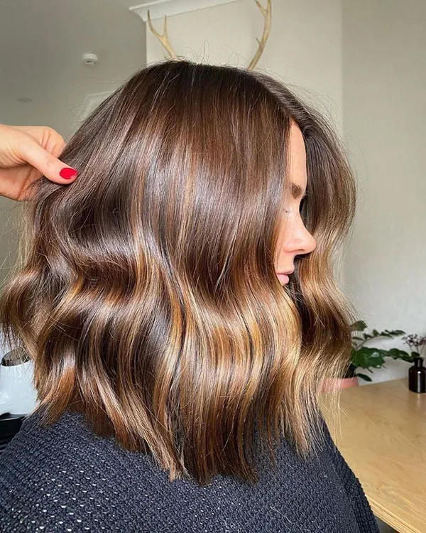 Dark golden hair color 19